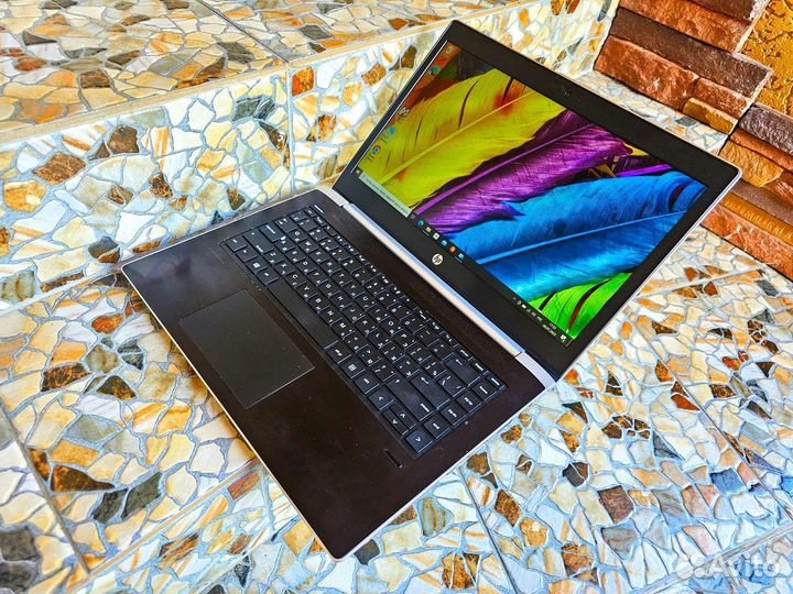 Мощный HP ProBook/IPS экран/8ядер Core i7-8550/SSD