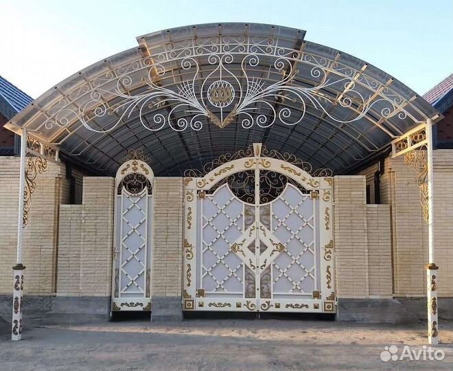 Ворота металлические