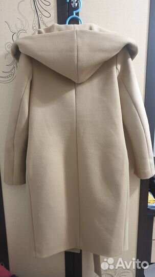Пальто с капюшоном женское демисезонное