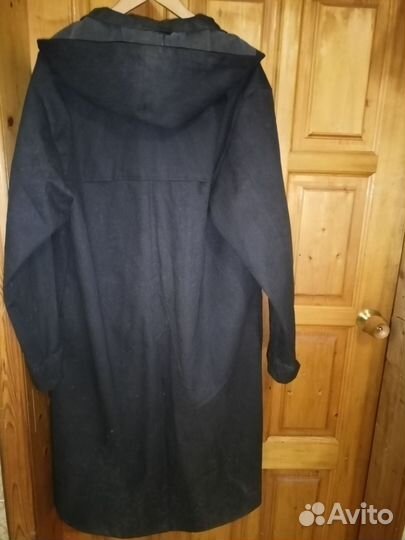 Плащ прорезиненный