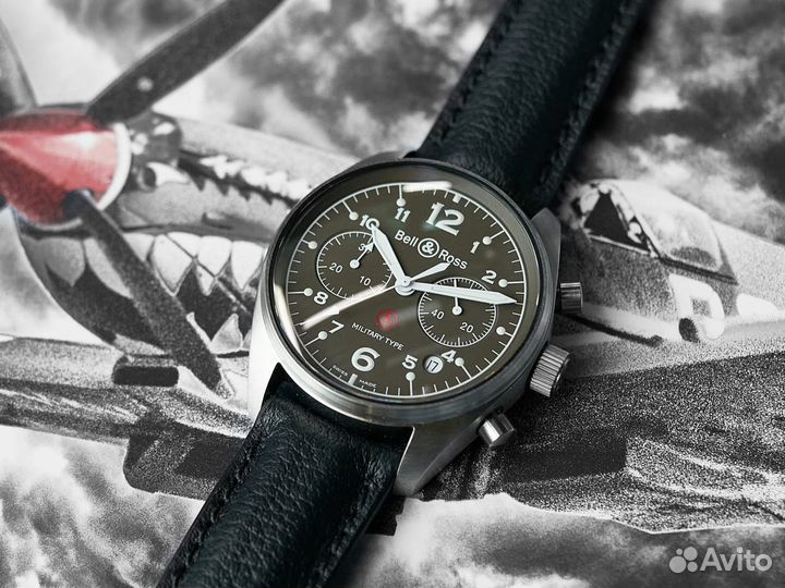 Часы мужские Bell & Ross Vintage 126 Military Type