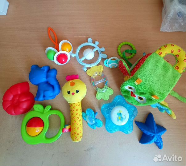 Грызунки погремушки пакетом