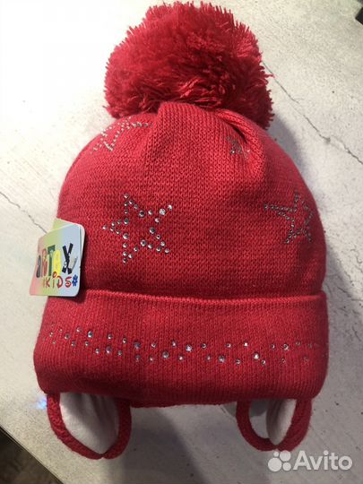 Шапочка с шарфиком для девочки