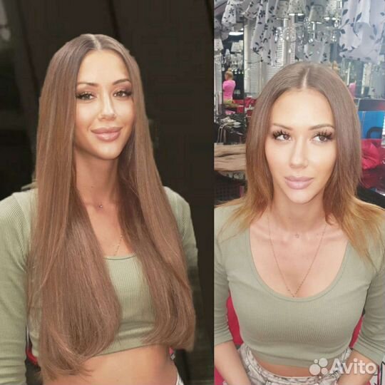 Наращивание волос невидимыми капсулами стаж 20 лет