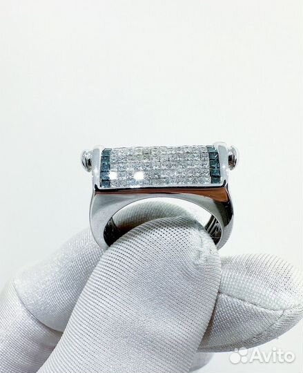 Кольцо с бриллиантами 2,1 карата