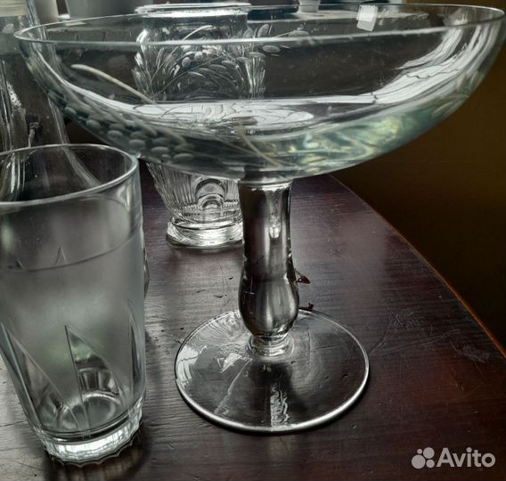 Стеклянная посуда,бу