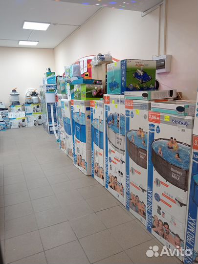 Бассейн 366 на 122 Цвет Ротанг