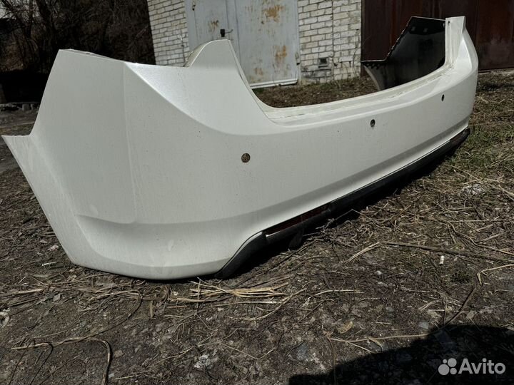 Задний бампер хонда акорд 8 дорестайл