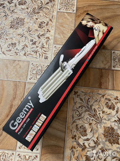 Плойка-щипцы Geemy GM-1988
