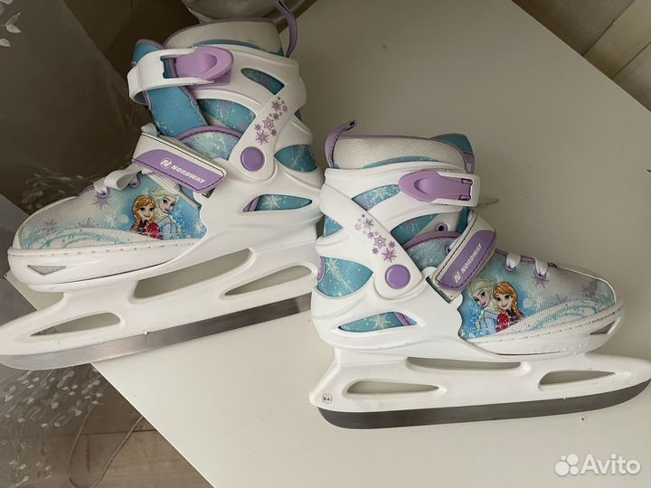 Коньки раздвижные 36-41