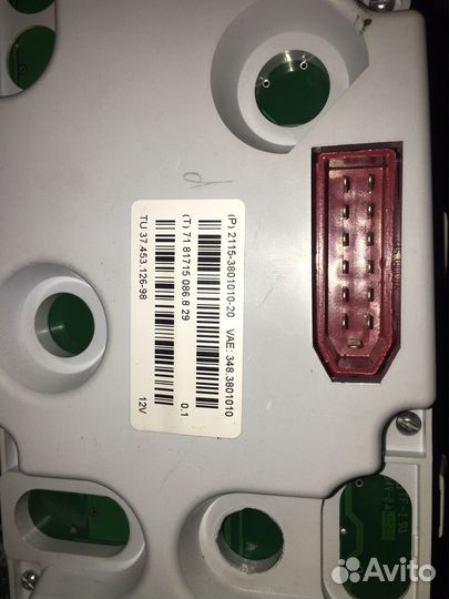 Приборная панель Нива Урбан ABS