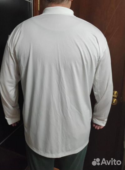 Толстовка лонгслив поло Reebok, размер XXL