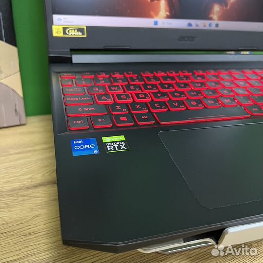 Игровой ноутбукAcer Nitro i5 11gen/RTX 3050/озу 16