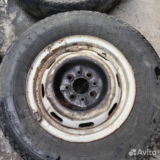 Диск штампованный с ушками ваз 2101