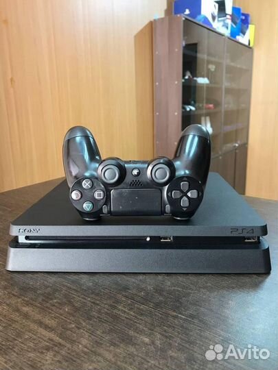 Sony PlayStation 4 Slim 1000 Gb Геймпад v2 PS4 PS