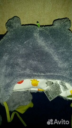 Теплый комплект (кофта+шапка)