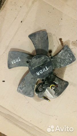 Вентилятор основной с моторчиком Ниссан Тиида
