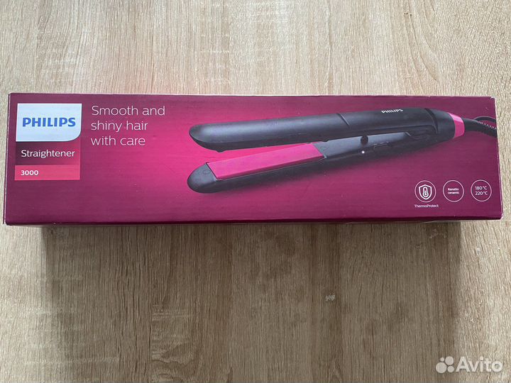 Выпрямитель для волос philips