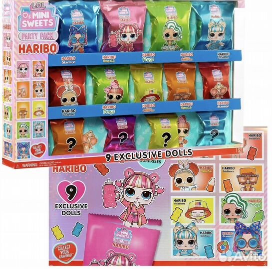 Набор LOL Loves Mini Sweets Haribo Party Pack