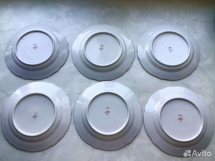 Тарелки лфз. Коралловый горошек