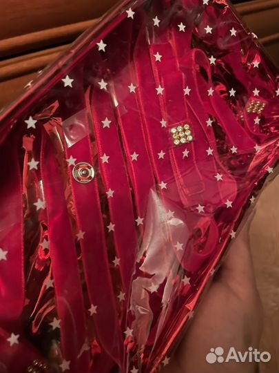 Красная лента невесты бель багы