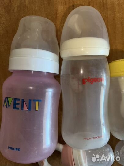 Бутылочки и ниблеры пакетом и по отдельности