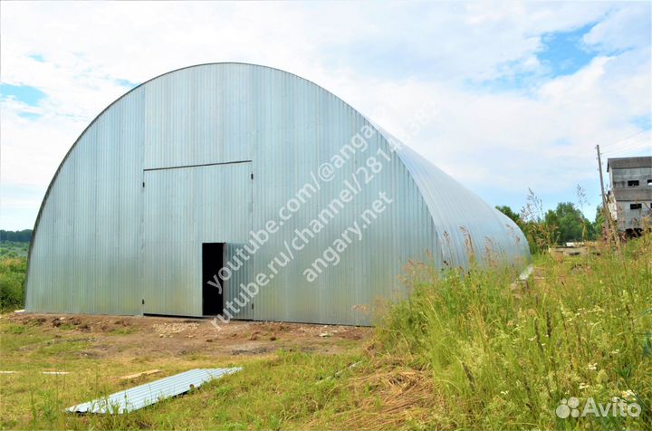 Ангар под ключ 907 м2