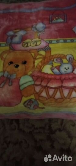 Плед детский теплый