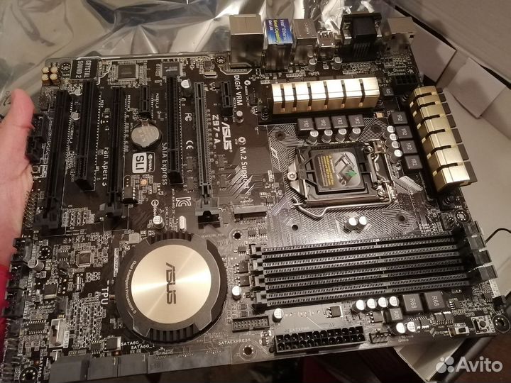 Материнская плата asus z97-a 1150