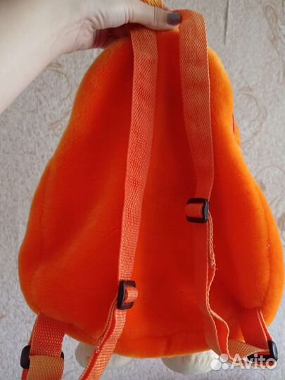 Детский мягкий рюкзак лисенок