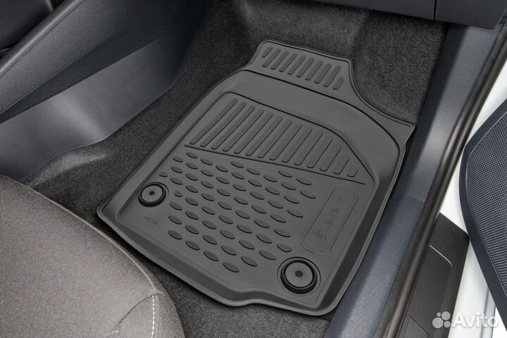 Коврики 3D в салон Nissan X-Trail 01/2007-12/2015 кросс. правый руль, 4 шт / Ниссан Х Трейл