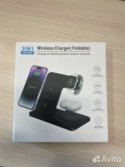 Беспроводная зарядка 3 в 1 для iPhone