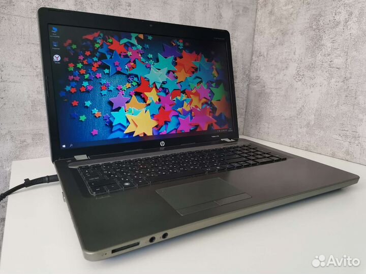 Большой 17.3 Hp probook i5/ssd/металл