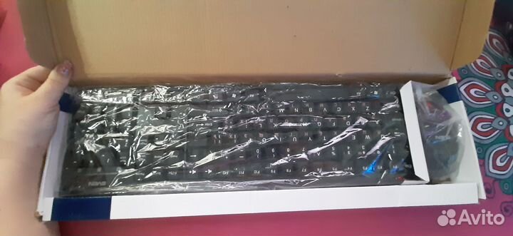 Новый комплект клавиатура+ мышь Sven