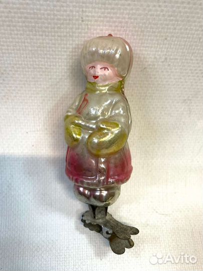 Елочные игрушки на прищепках