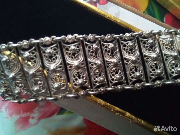 Серебряный браслет женский