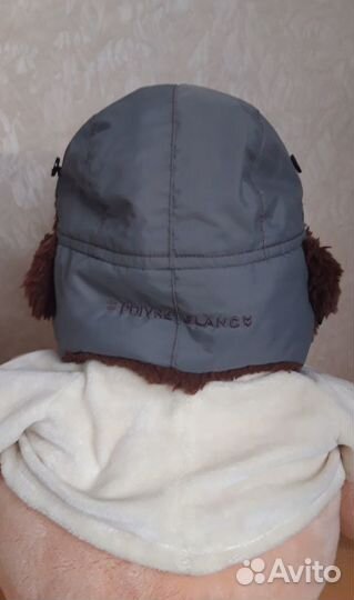 Шапка Poivre blanc, и снуд, оч теплая, 50 см