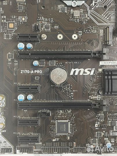 Материнская карта MSI Z170-A Pro + Скупка