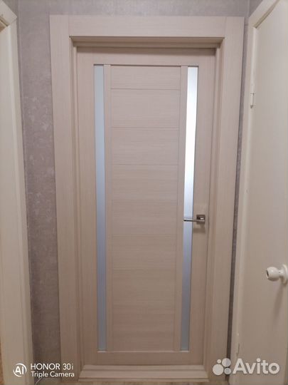 Двери межкомнатные с коробкой и доборами