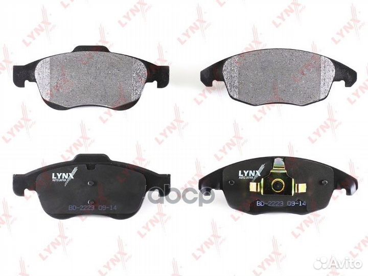 Колодки тормозные дисковые перед BD2223 LYN