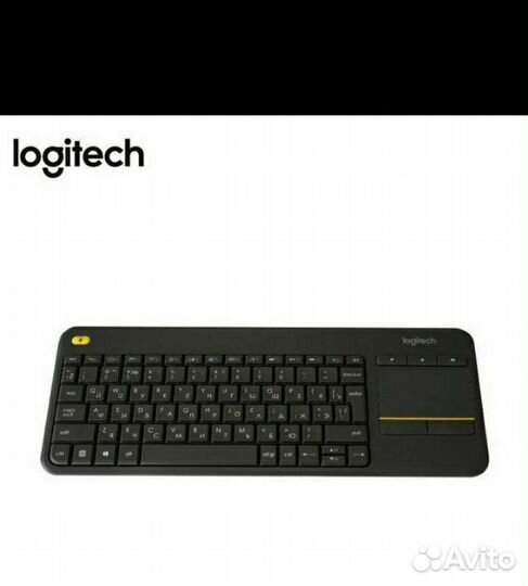 Кклавиатура беспроводная. Logitech K400 Plus, USB