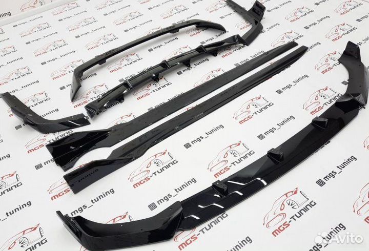 Полный комплект дооснащения BMW X7 G07 черный