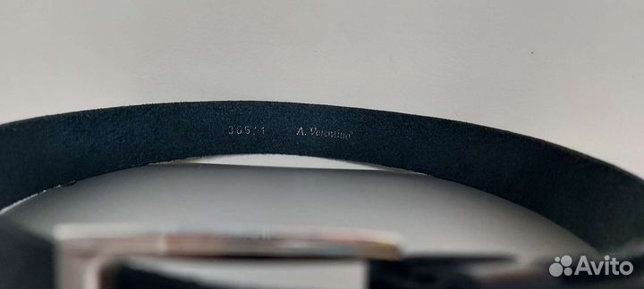 Ремень мальчику 74 см натуральная кожа в школу