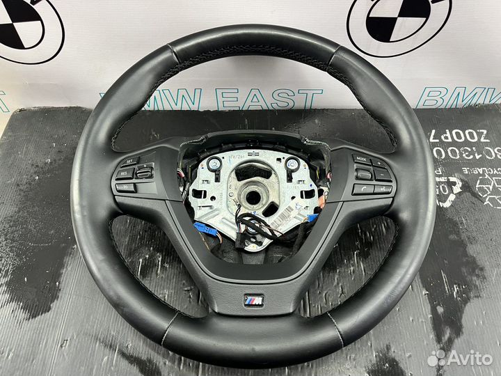 Руль BMW X3 F25 X4 F26 с лепестками м пакет