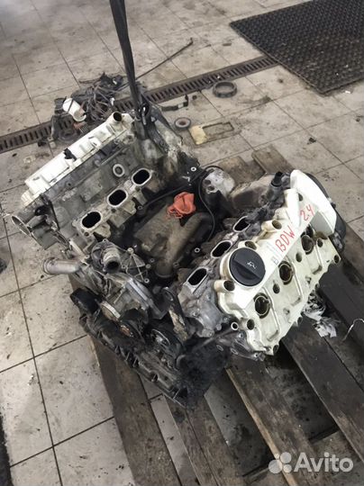 Двигатель ауди A6 C6 2.4 BDW 2006