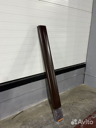 Штакетник полукруглый Ral 8017 156x1500 (0.5) шт