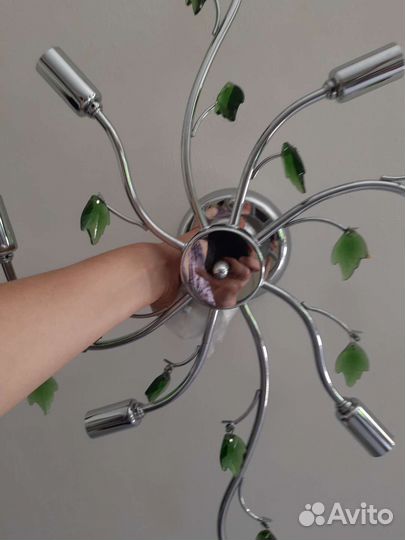 Люстры потолочные и настенные светильники(бра)