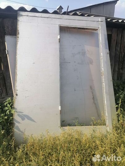 Ворота гаражные металлические бу