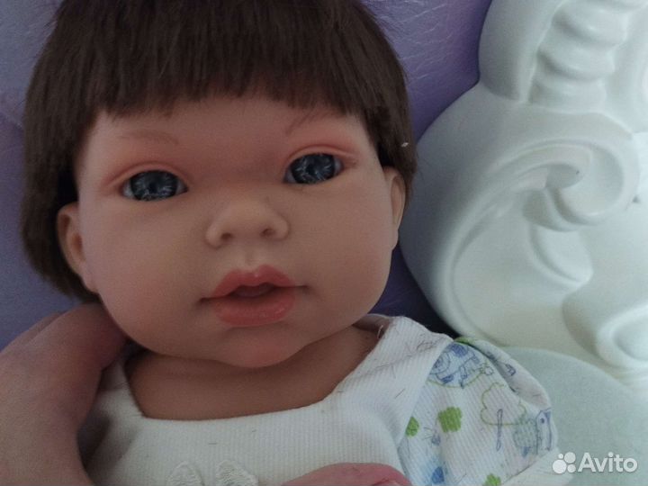 Кукла реборн силиконовая мальчик