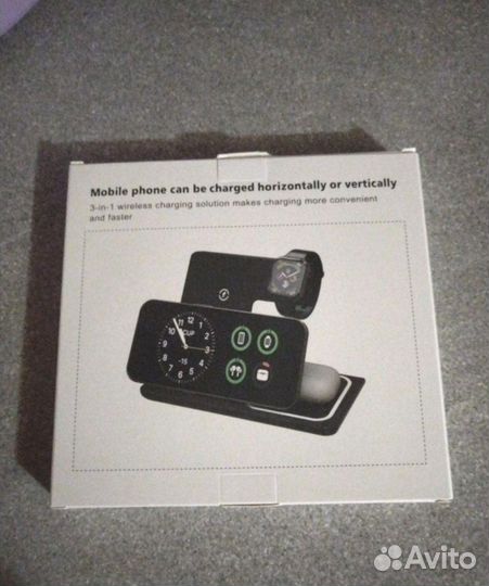 Беспроводная зарядная станция 3 в 1